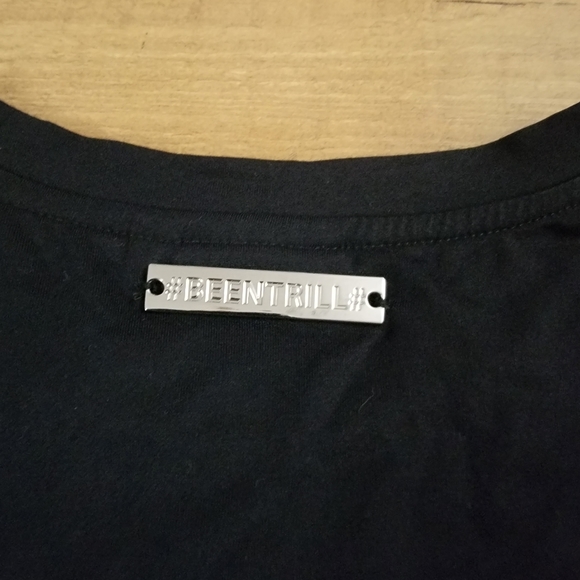 BEEN TRILL BLACK LOGO TEE - Picture 5 of 6